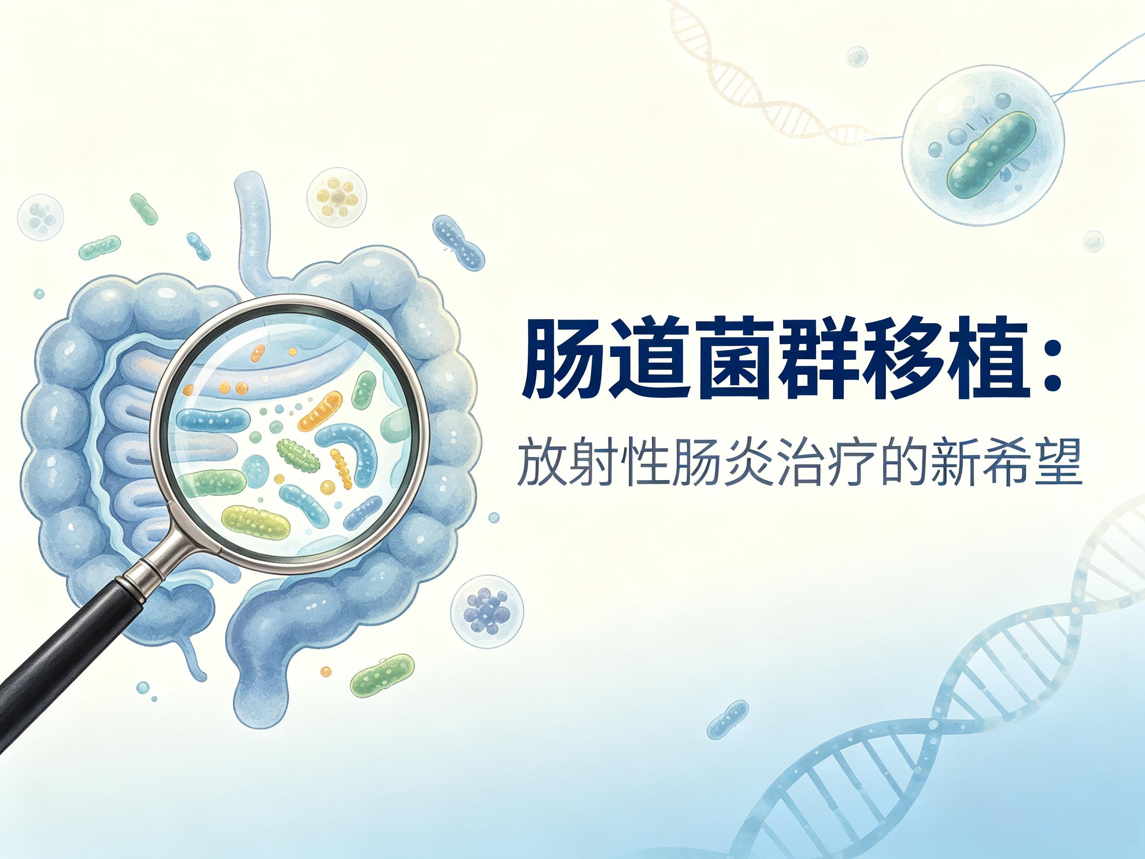 滨州市|第3期 肠道菌群移植：放射性肠炎治疗的新希望